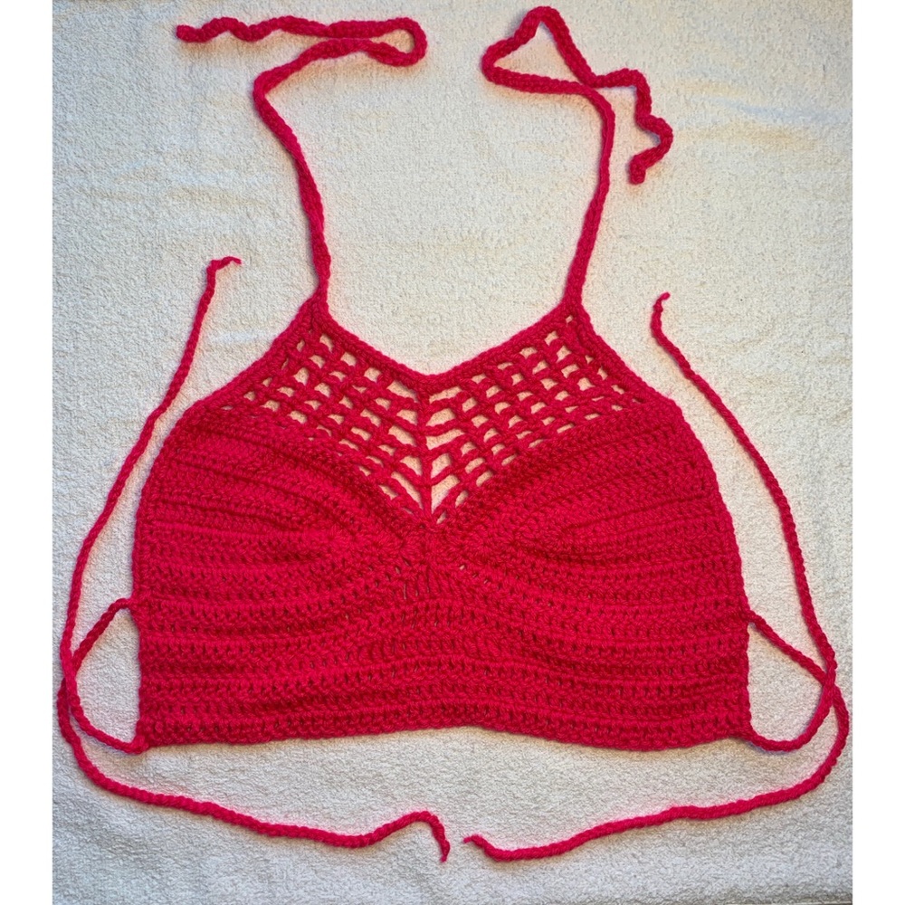 “Joy” Handmade Crop Top